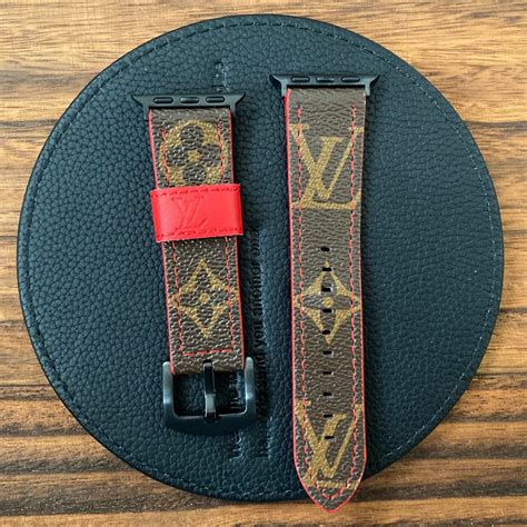 louis vuitton apple watch band|authentic designer Apple Watch bands.